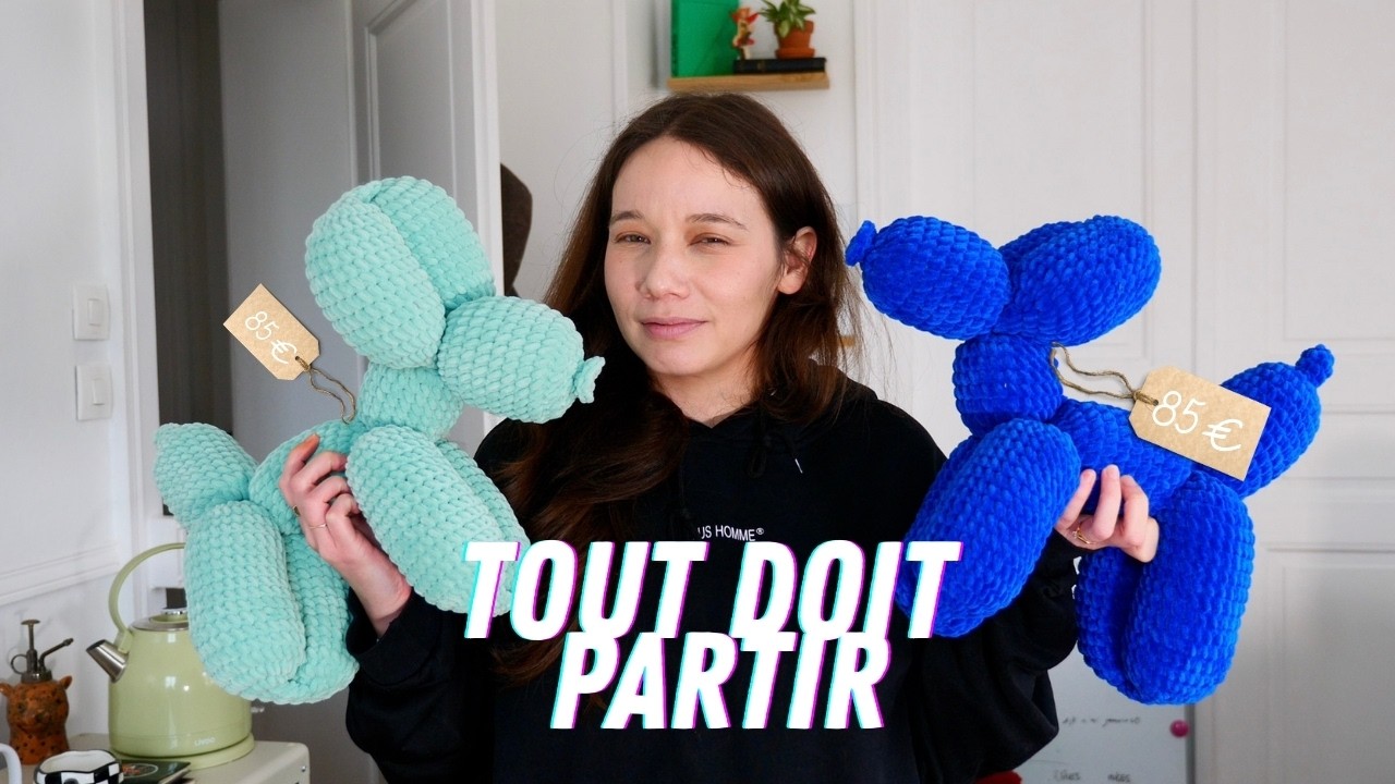 Mes cr&eacute;ations en crochet cette ann&eacute;e (et le retour de la boutique)