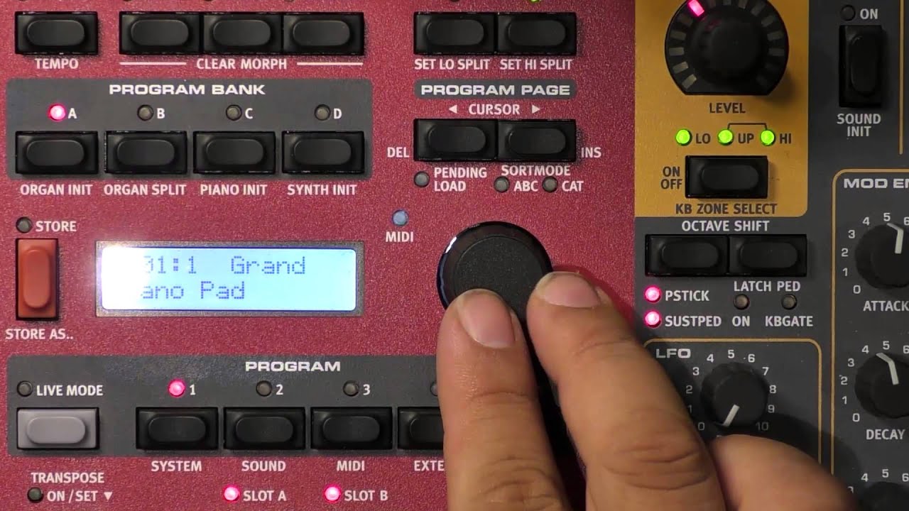 Nord Stage2 EX Tutorial #2: Keyboard Patches