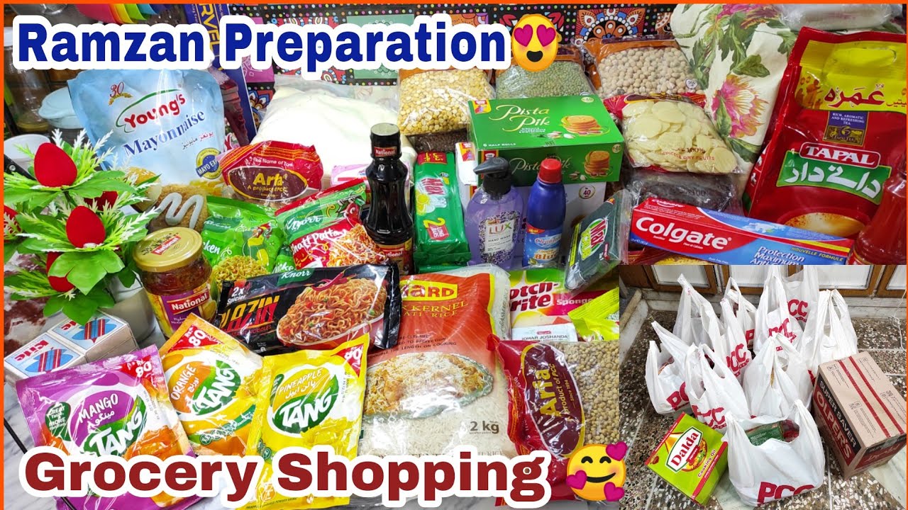 Ramadan Preparation 2023 | Ramadan Grocery Shopping Vlog | Ramzan Grocery Haul | Ramzan Ki Taiyari