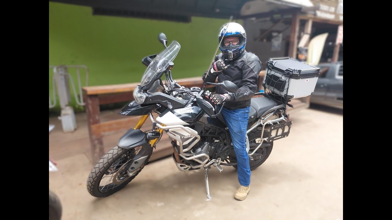 Primeiro test ride do ano, Triumph TIGER 900 Rally Pro!
