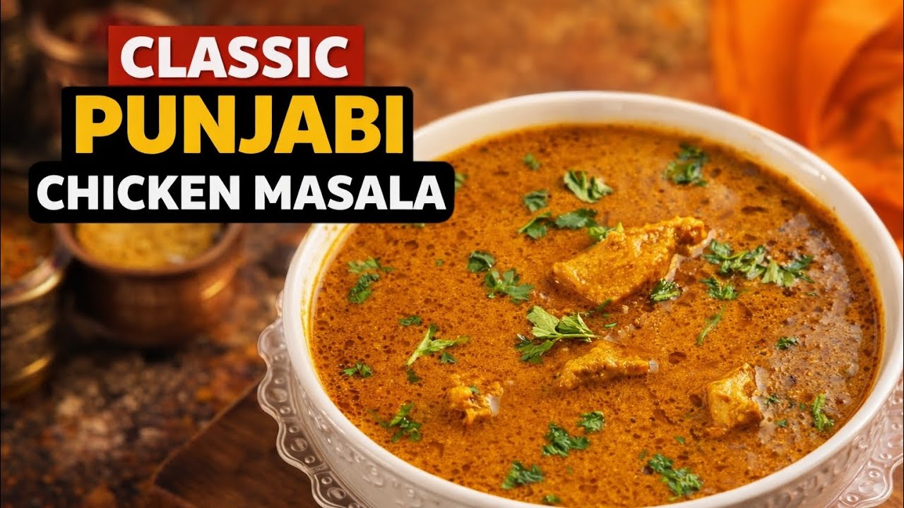 Classic punjabi chicken masala,curry for roti and rice,dinner recipes, chicken recipes indian style.