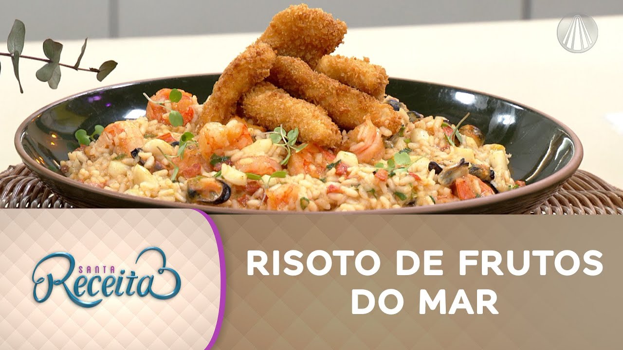 O jeito mais fácil de fazer risoto de frutos do mar para a família