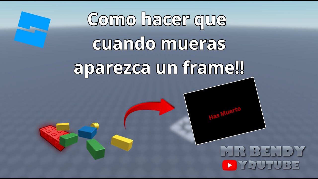 Como hacer una pantalla de Muerte // Roblox Studio //