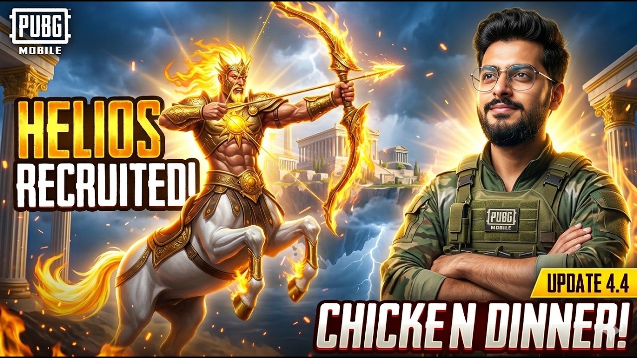 PUBG Mobile Hero's Crown &ndash; Prometheus Trial + Helios Recruit + Chicken Dinner Full Gameplay!