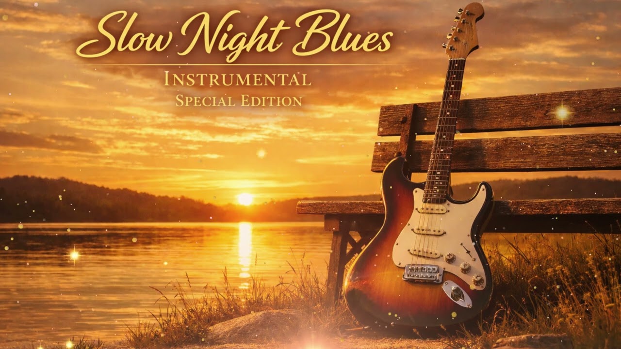 Special Edition - Late Night Blues Guitar 1 Hour  Vol. 1| Deep Night Instrumental Blues (4K)