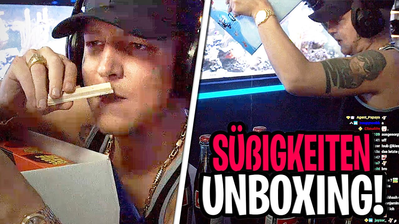 Flaschen KAPUTT - Alles läuft aus😂 SÜßIGKEITEN UNBOXING | MontanaBlack Stream Highlights