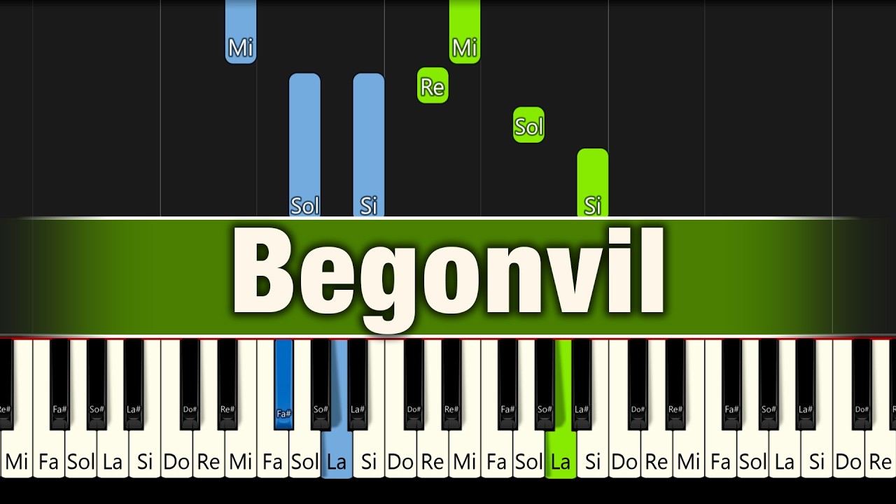 Sezen Aksu - Begonvil - Akor Eşlikli Piyano
