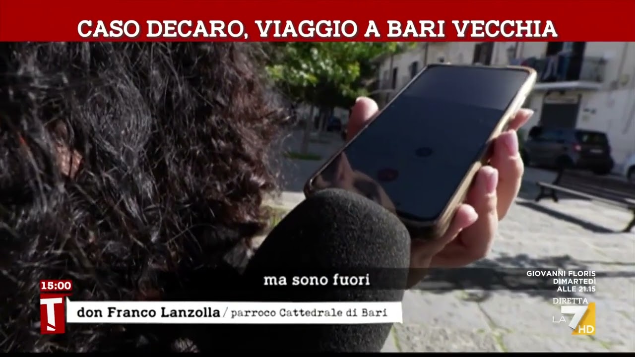 Caso De Caro, viaggio a Bari Vecchia