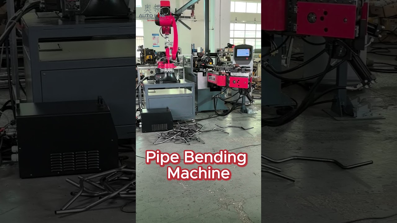 Fully Automated CNC Pipe Bending Machine | Pick, Place & Bend Like a Pro
