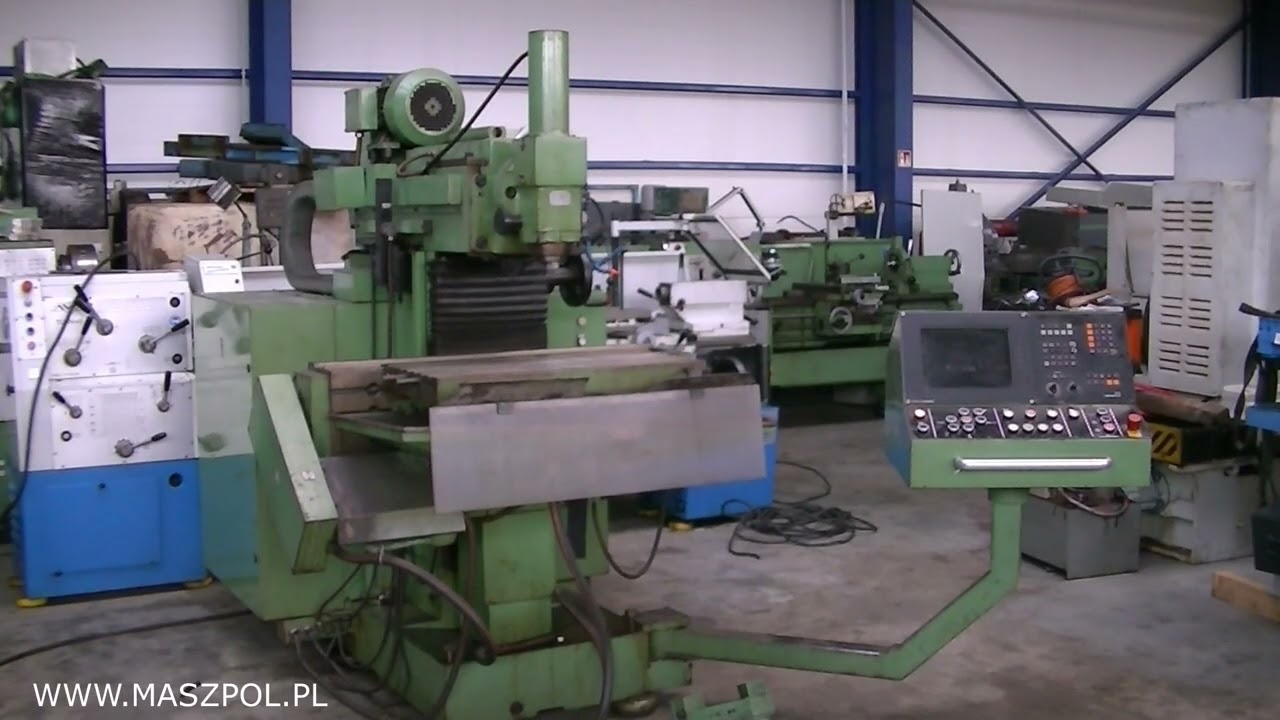 Frezarka narzedziowa - CNC AVIA F - 40 NA2 - IDEALNY STAN - WWW.MASZPOL.PL