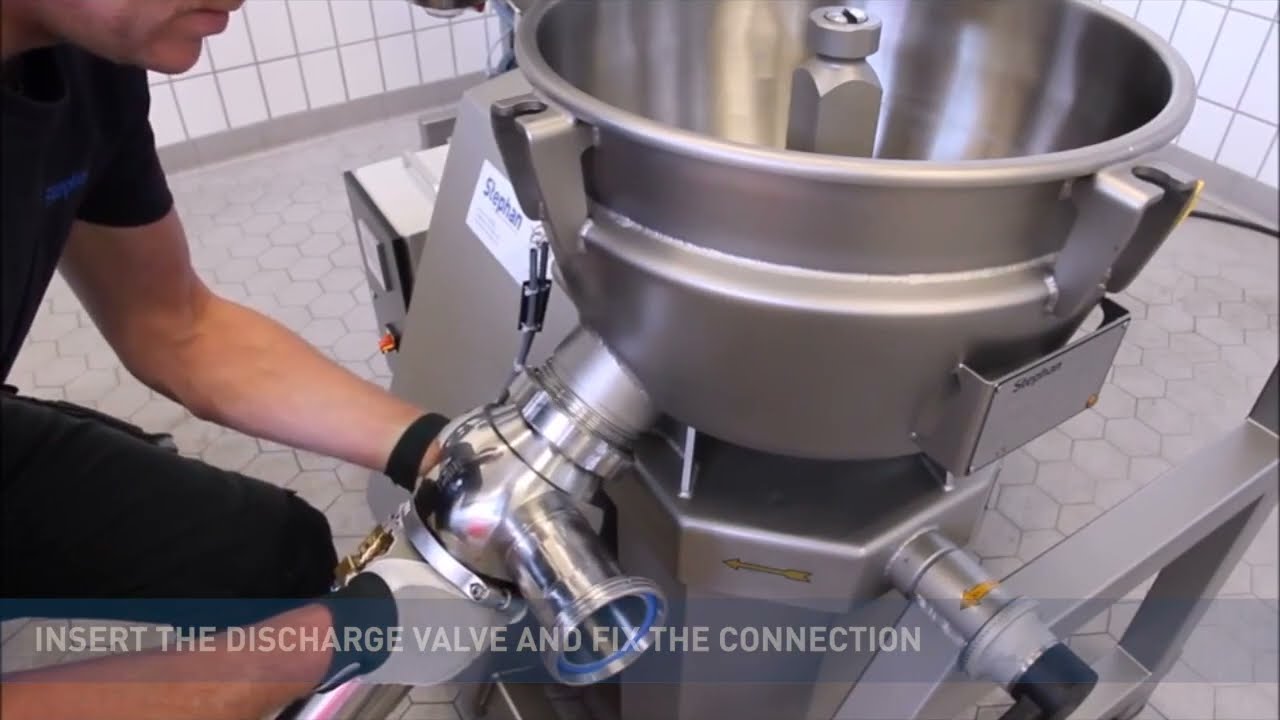 Machine Maintenance | How to Remove Discharge Valve and Blind Stopper | Stephan Universal Machine