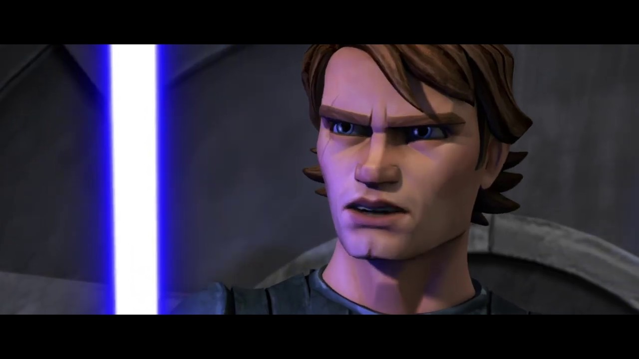 Anakin Saves R2 (Clone Wars)