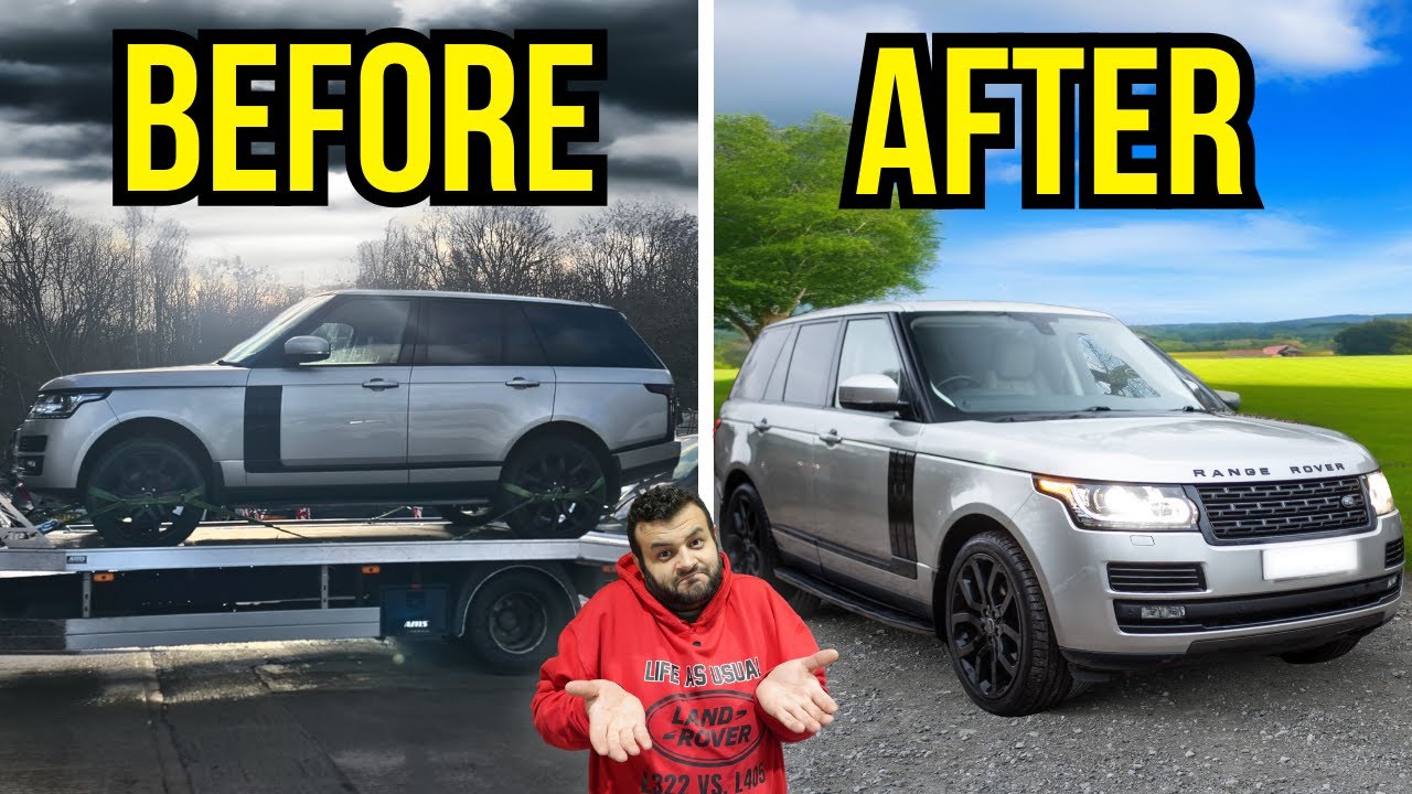 I REBUILT A BROKEN DAMAGED RANGE ROVER ENGINE 3.0 TDV6 | FULL BUILD