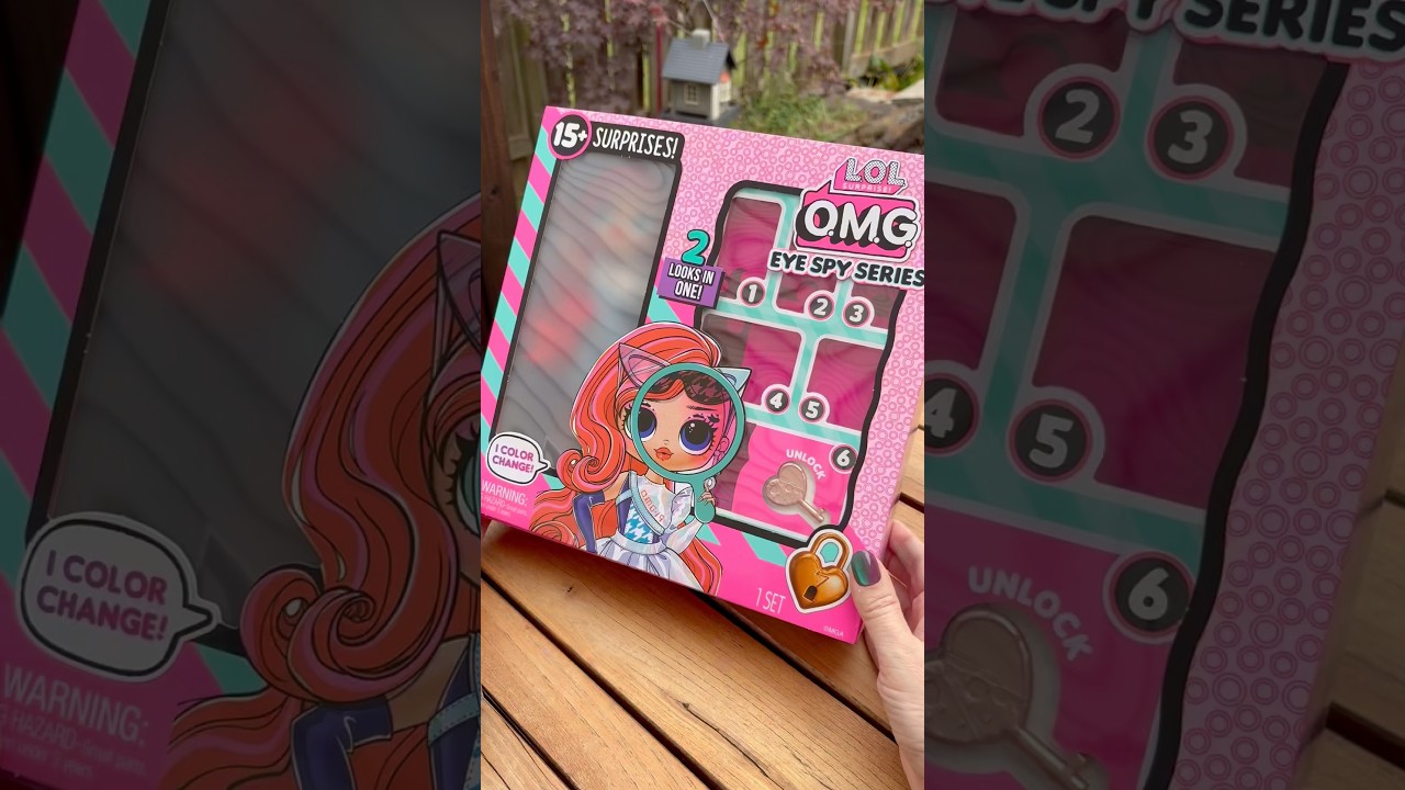 L.O.L. Surprise! O.M.G. Eye Spy Series Jessica Spy Doll! 🕵️&zwj;♀️ #shorts #satisfyingvideo #asmr