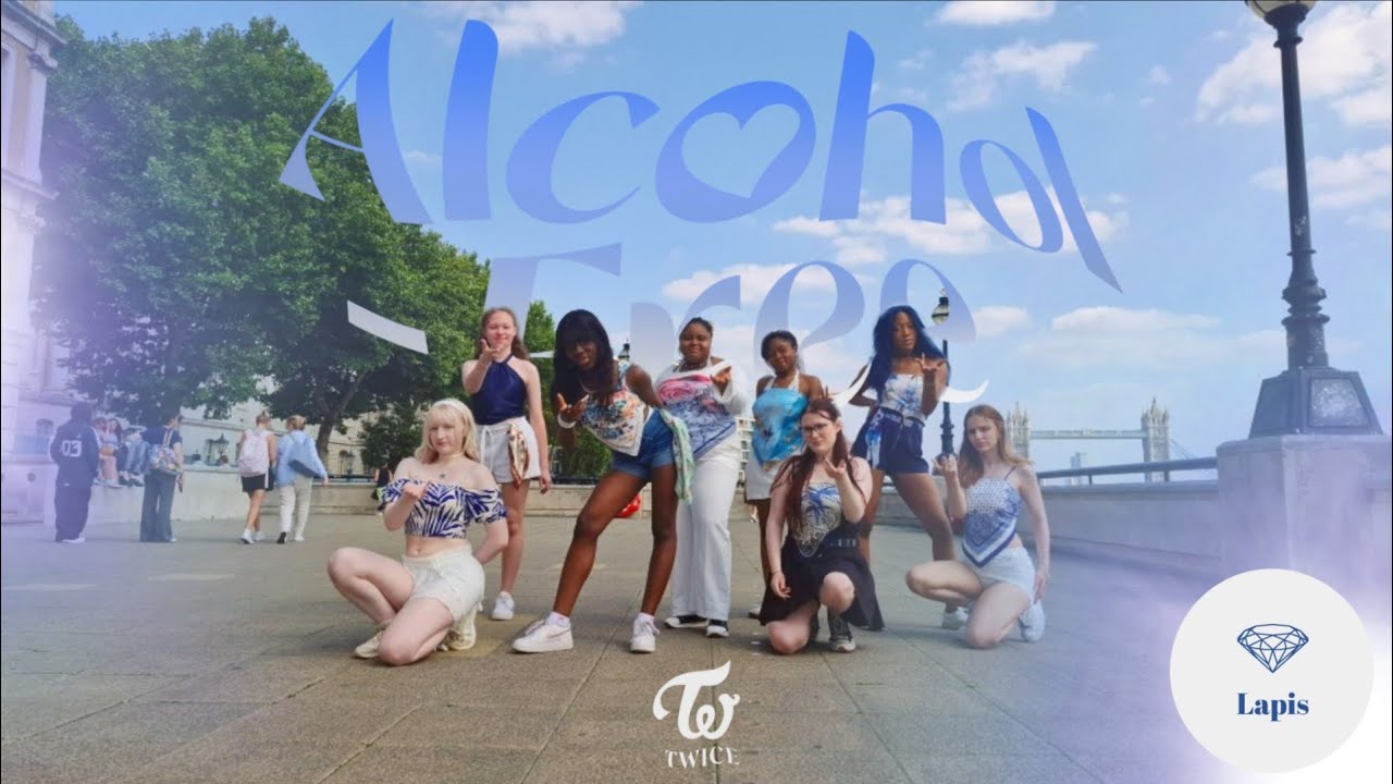 [KPOP IN PUBLIC | LONDON] ALCOHOL FREE - TWICE ||8 Member Ver.|| [LAPIS DANCE COVER]