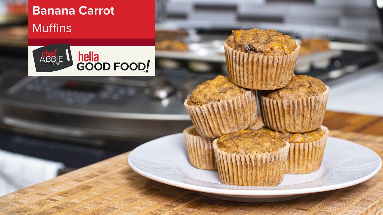 The ULTIMATE Banana Carrot Muffins (Healthy & Delicious!)
