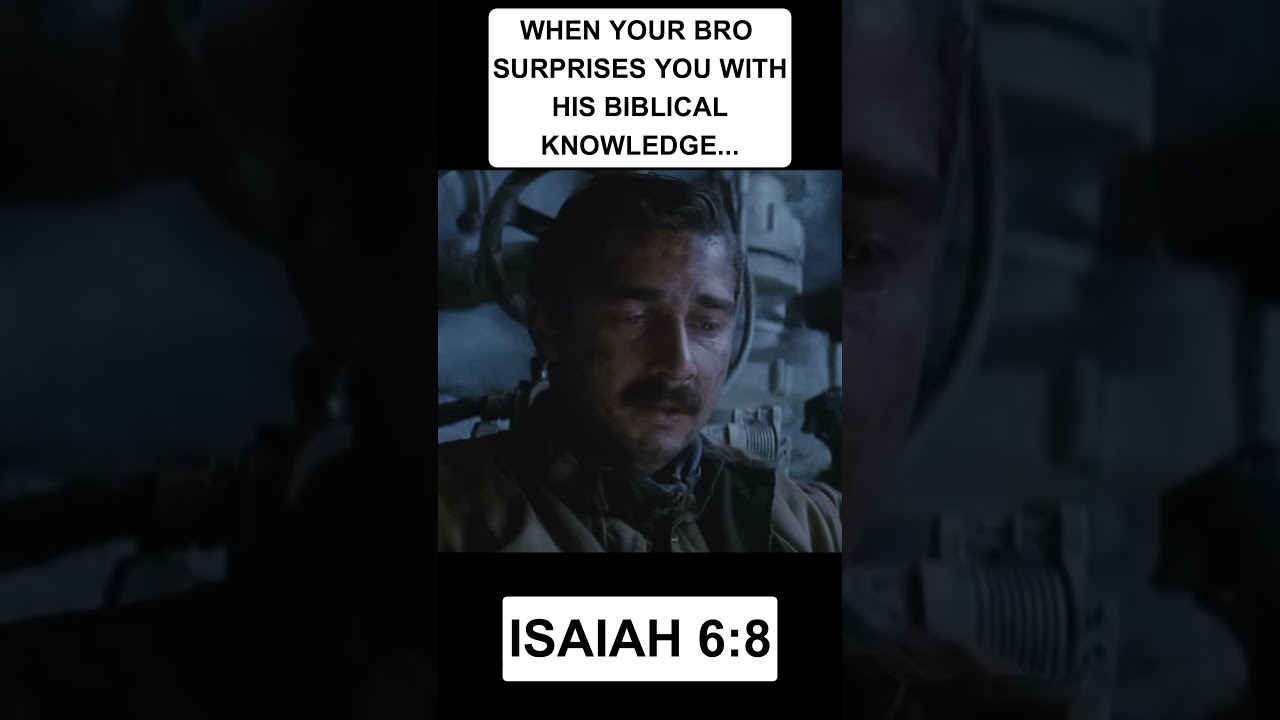 Be the One Who God Sends!✝️ (Isaiah 6:8)
