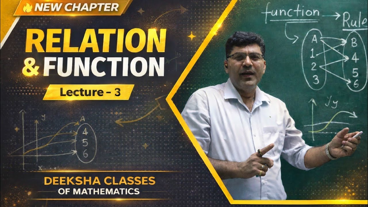 Relation and Function [Lecture-3]
