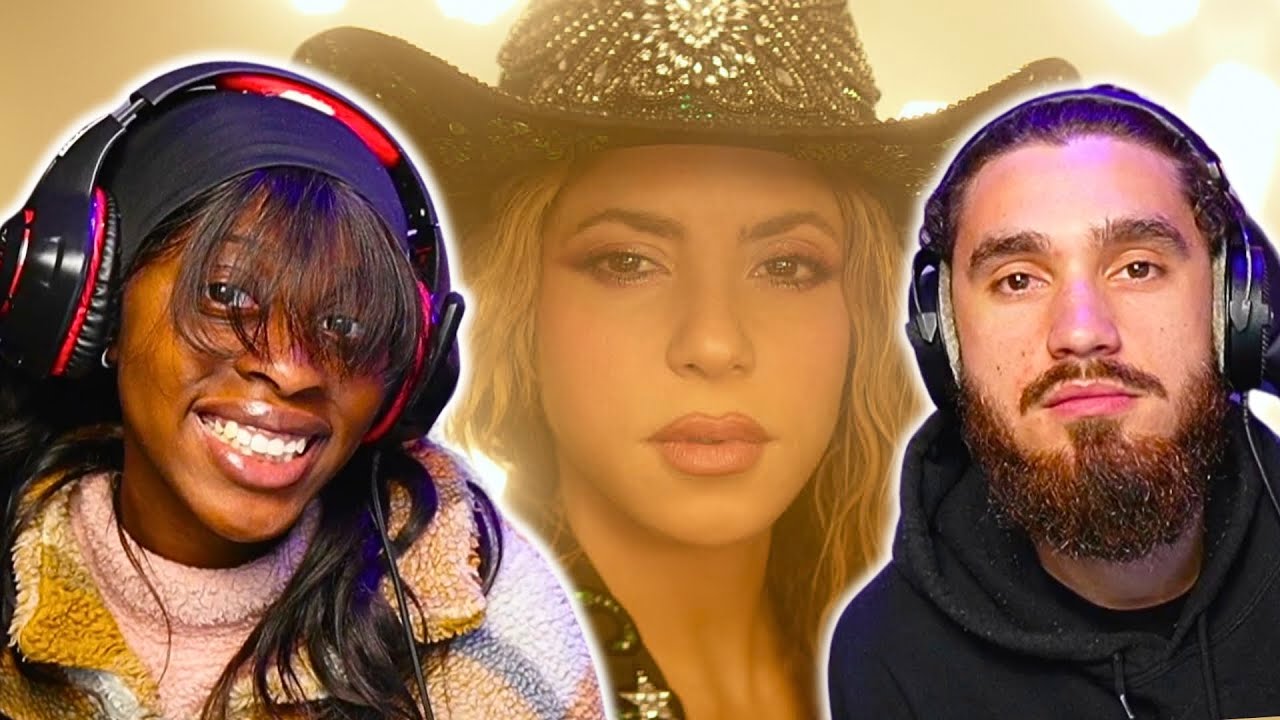 Couple Reacts to Shakira, Grupo Frontera - (Entre Paréntesis) (Official Video) 😱