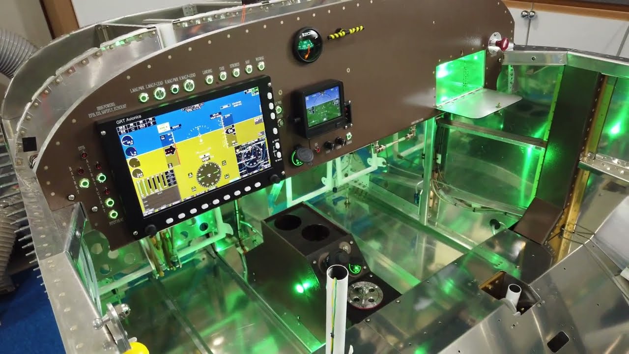 Vans RV 7 HINT Video Instrument Panel Finished!