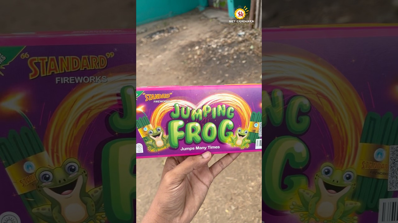 Jumping frog from Standard fireworks|Jumping frog crackers|Kids fancy crackers|SRT CRACKERS|