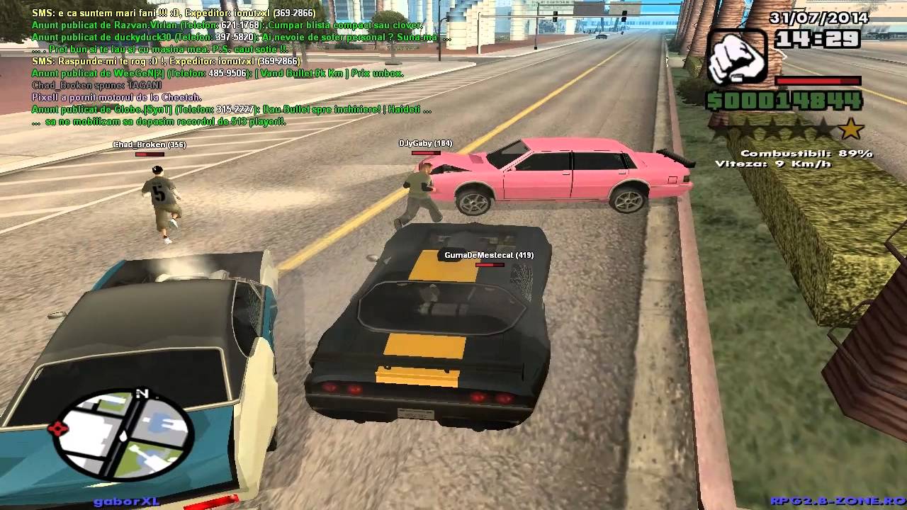 SAN Andreas MultiPlayer [SAMP] Masina invata sa inoate | #32