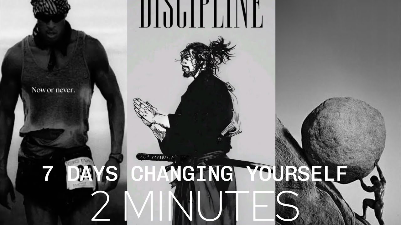 Seven Days Challenges &bull; Two Minutes &bull; Stop wasting your valuable time and rotting your brain