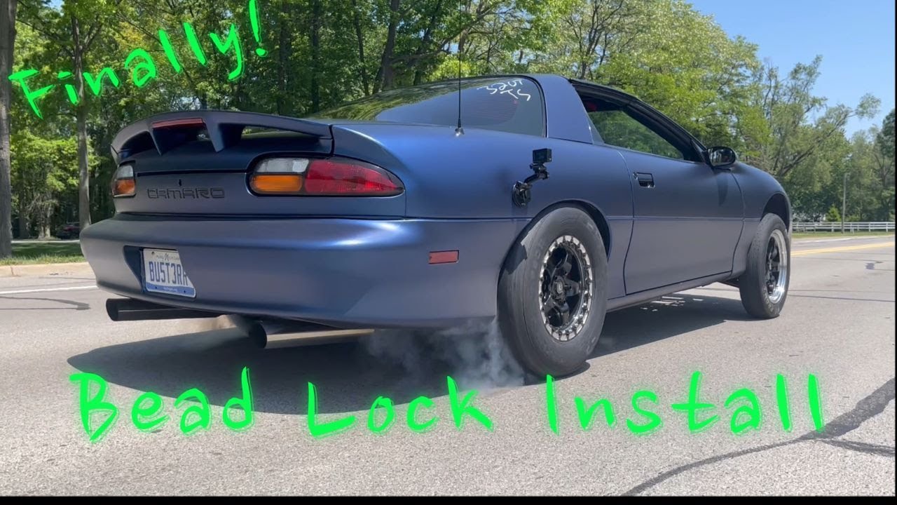 Procharged SS Camaro Drag Pack Install