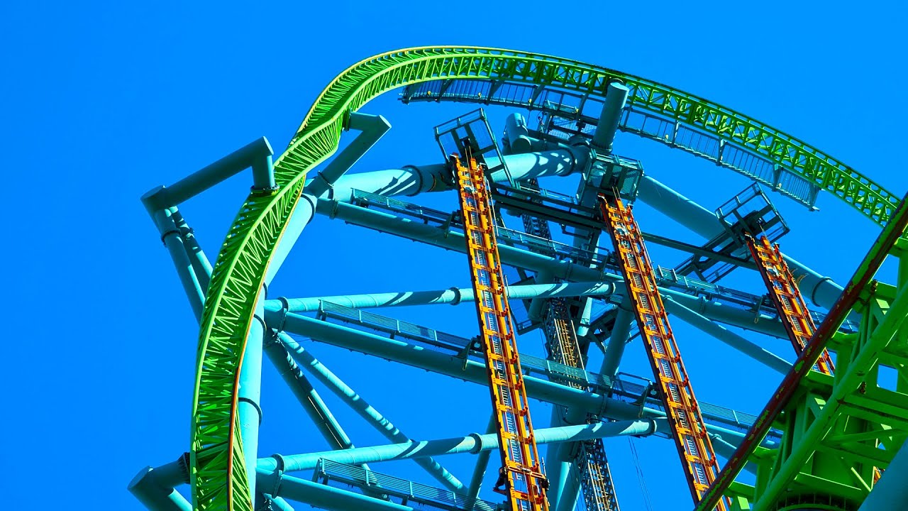 Kingda Ka Off-Ride Footage from Last Operating Weekend - Six Flags Great Adventure, no copyright