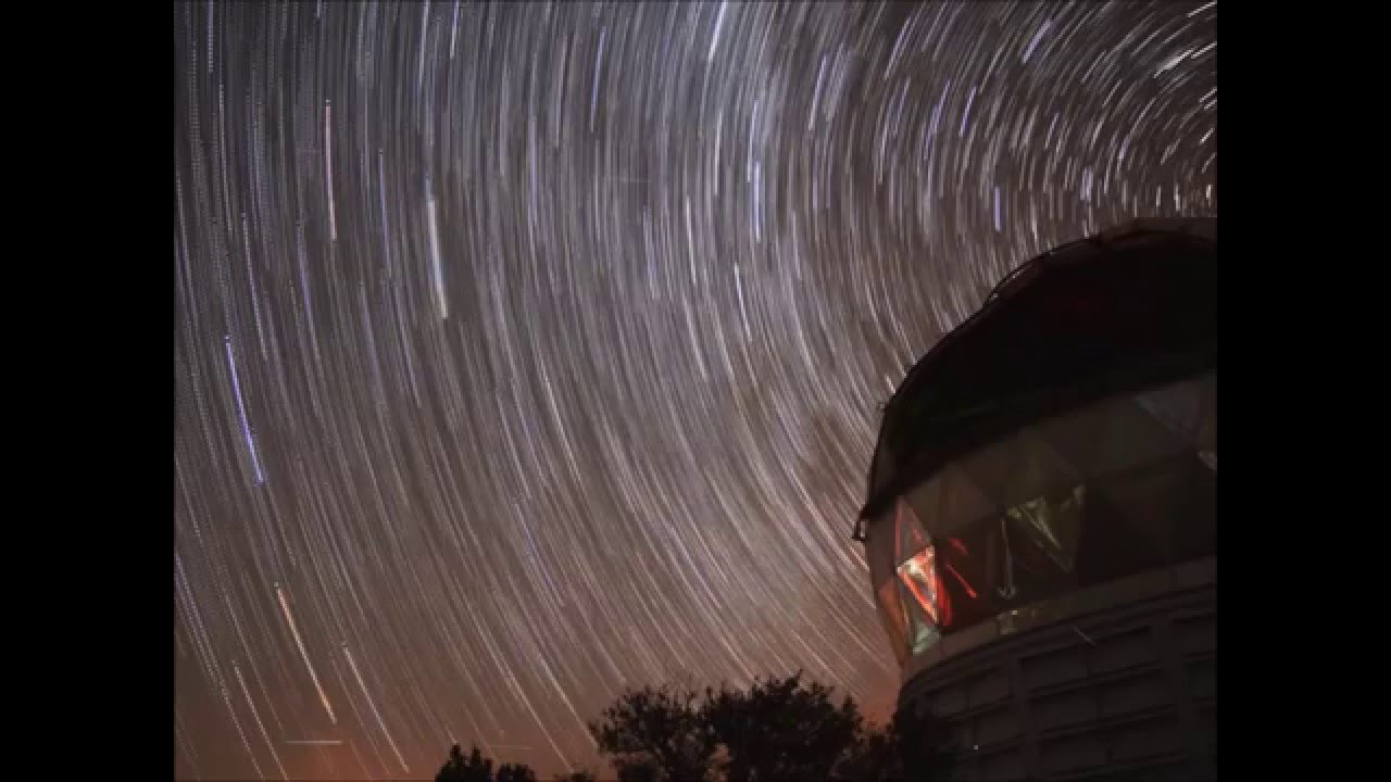 Hobby-Eberly Telescope After Dark