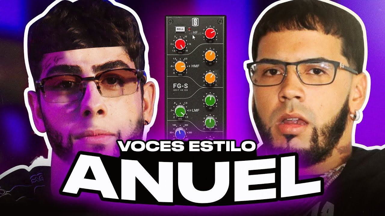 Cómo MEZCLAR VOCES estilo ANUEL 👹 (LEYENDA) Voces Reggaeton