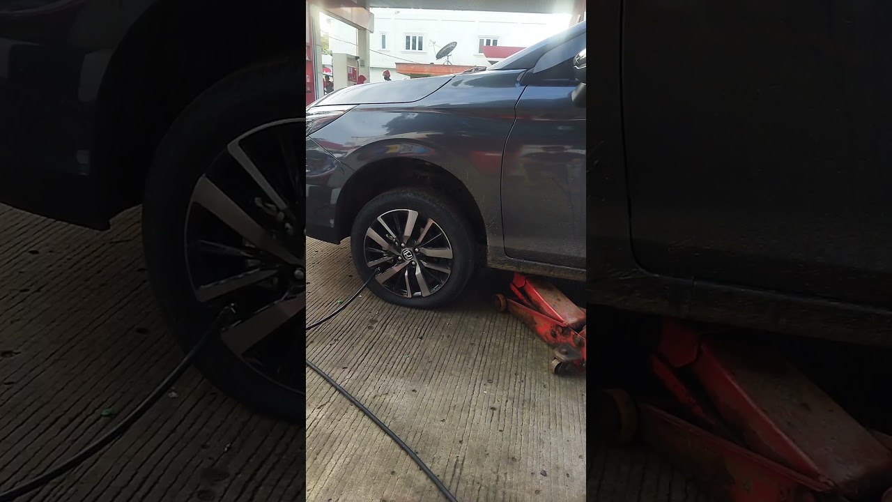 isi ban mobil dengan nitrogen