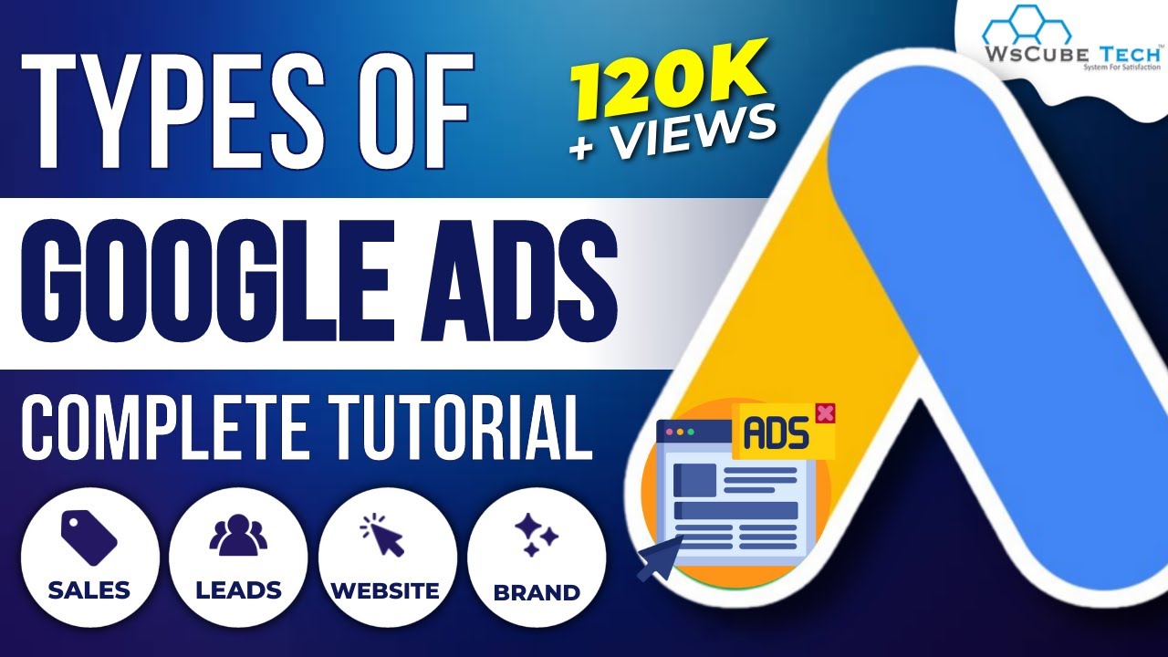 Types of GOOGLE ADS - Complete Guide😮.