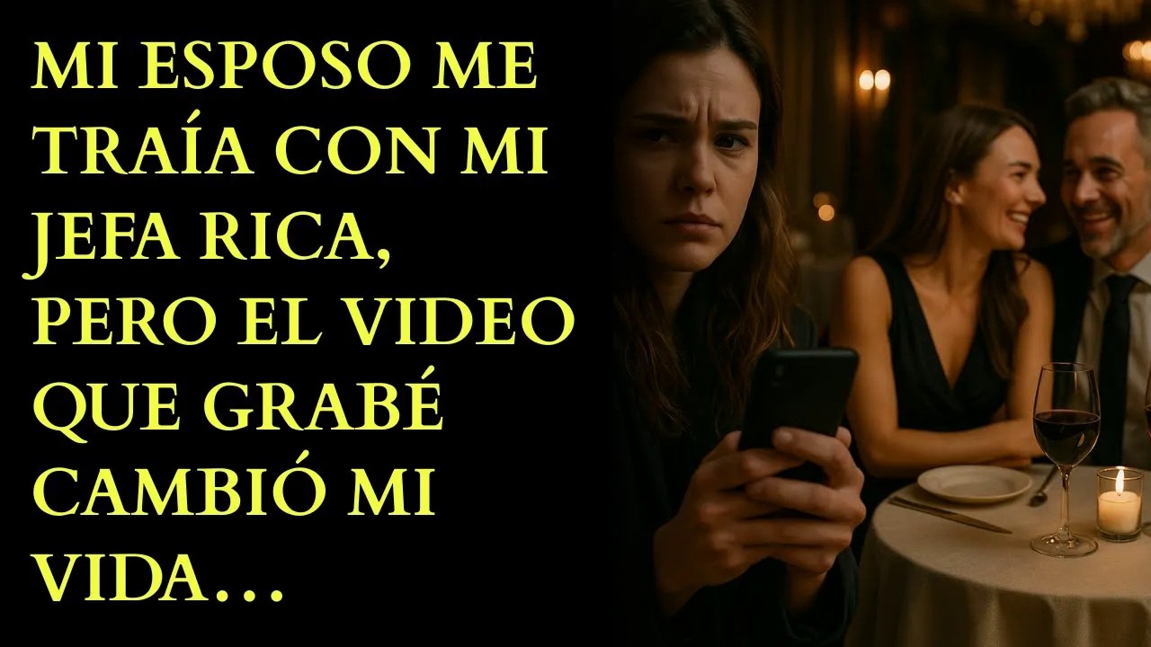 Mi Esposo Me Traía Con Mi Jefa Rica, Pero El Video Que Grabé Cambió Mi Vida…