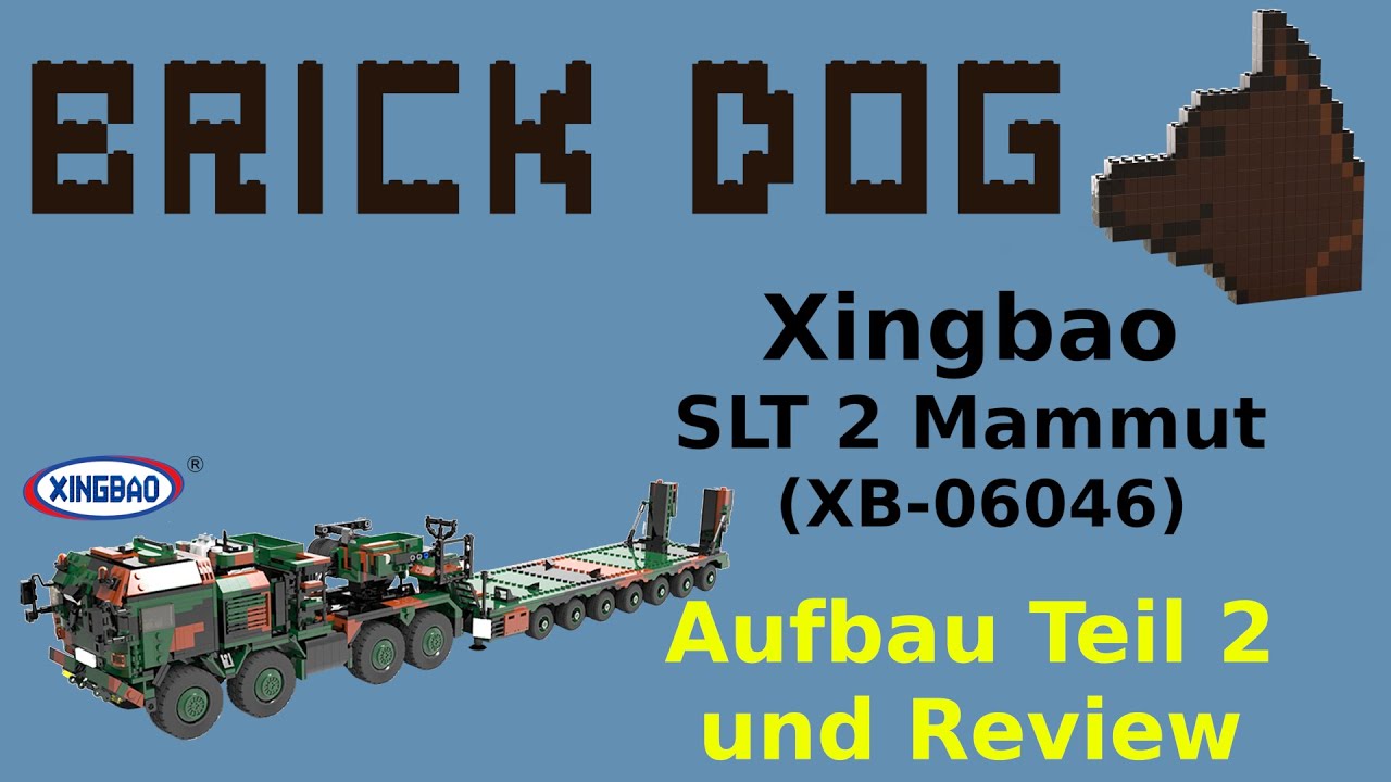 Xingbao - SLT 2 Mammut (XB-06046) - Aufbau Teil 2 und Review