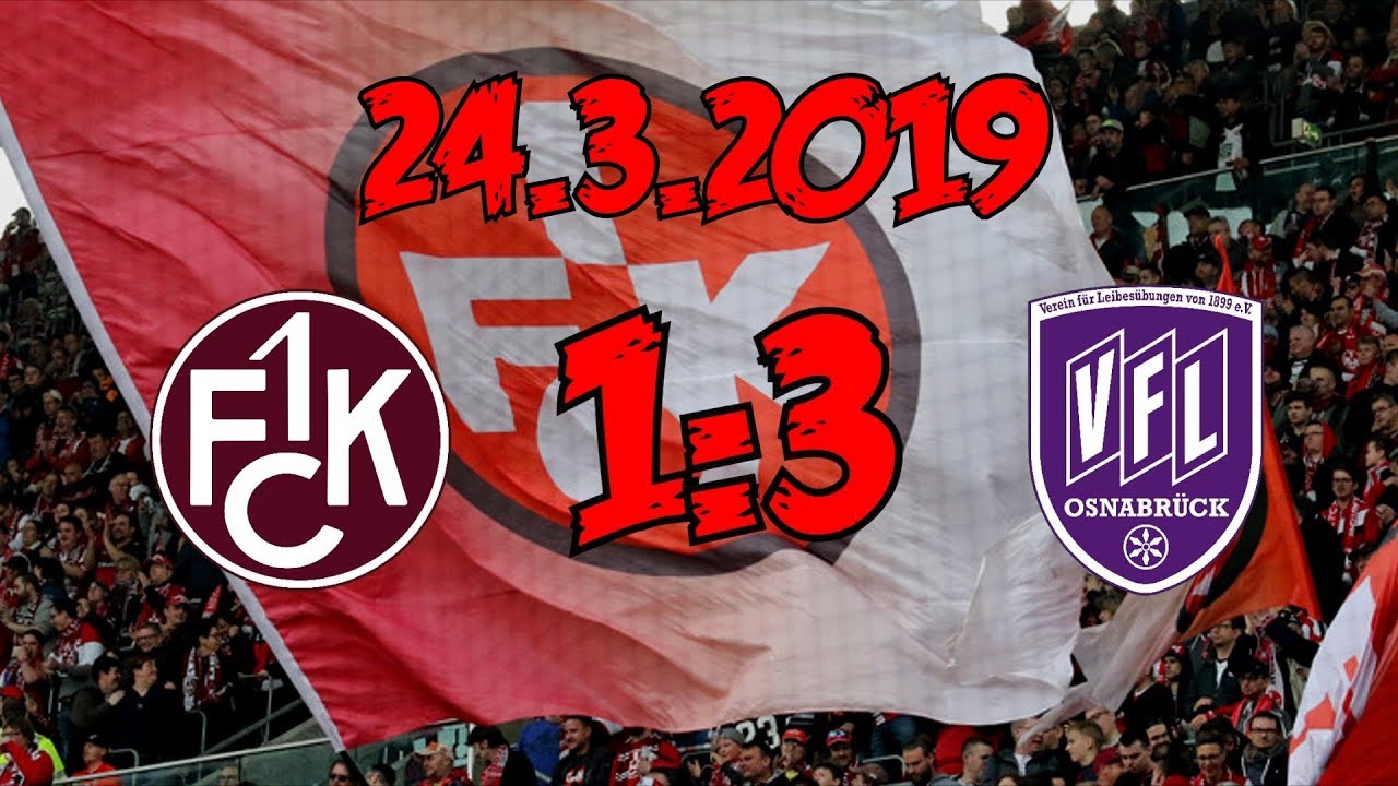 1. FC Kaiserslautern 1:3 VfL Osnabrück - 24.3.2019 - Niederlage gegen den Spitzenreiter!
