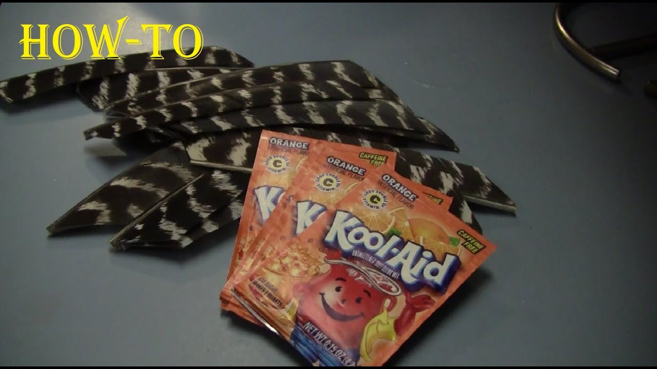 How to Dye Feathers with Koolaid | Traditional Archery
