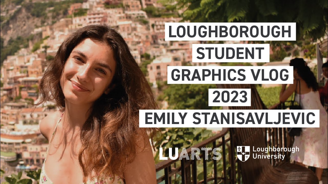 STUDENT VLOG 🐠 Emily Stanisavljevic (Graphic Communication & Illustration) 💜 Lboro Degree Show 2023