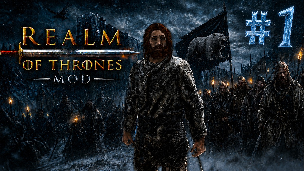 Life Of A FreeFolk - Mount & Blade Bannerlord Realm of Thrones Mod #1