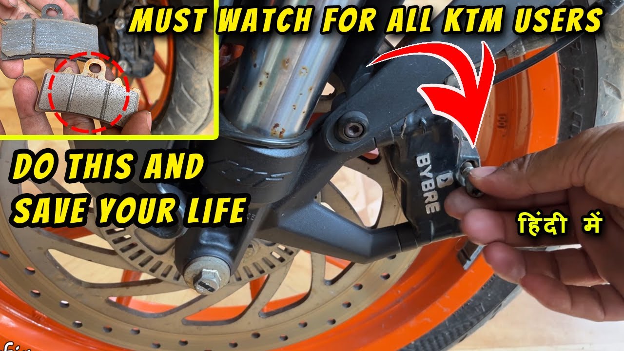 How to Replace KTM RC390/200/250/125 Front Disc Brake Pads | Step-by-Step Guide