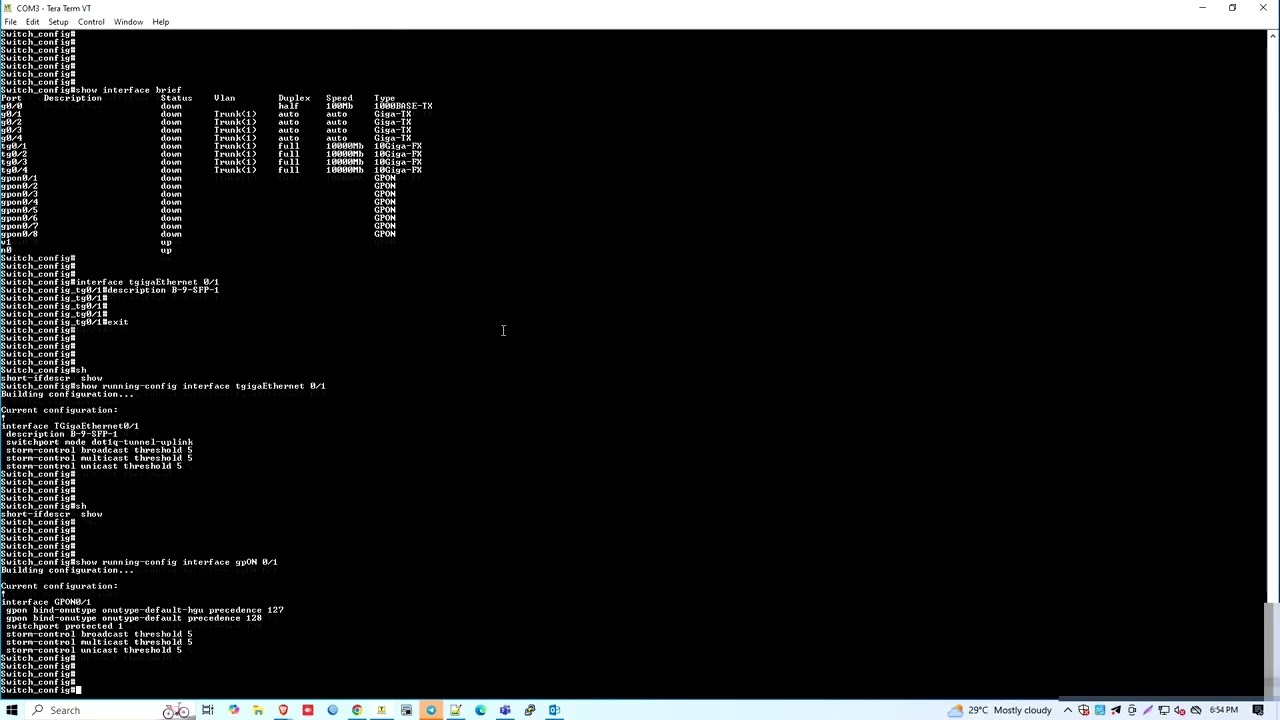 BDCOM GPON OLT trunk mode configure in CLI || Bangla Tutorial