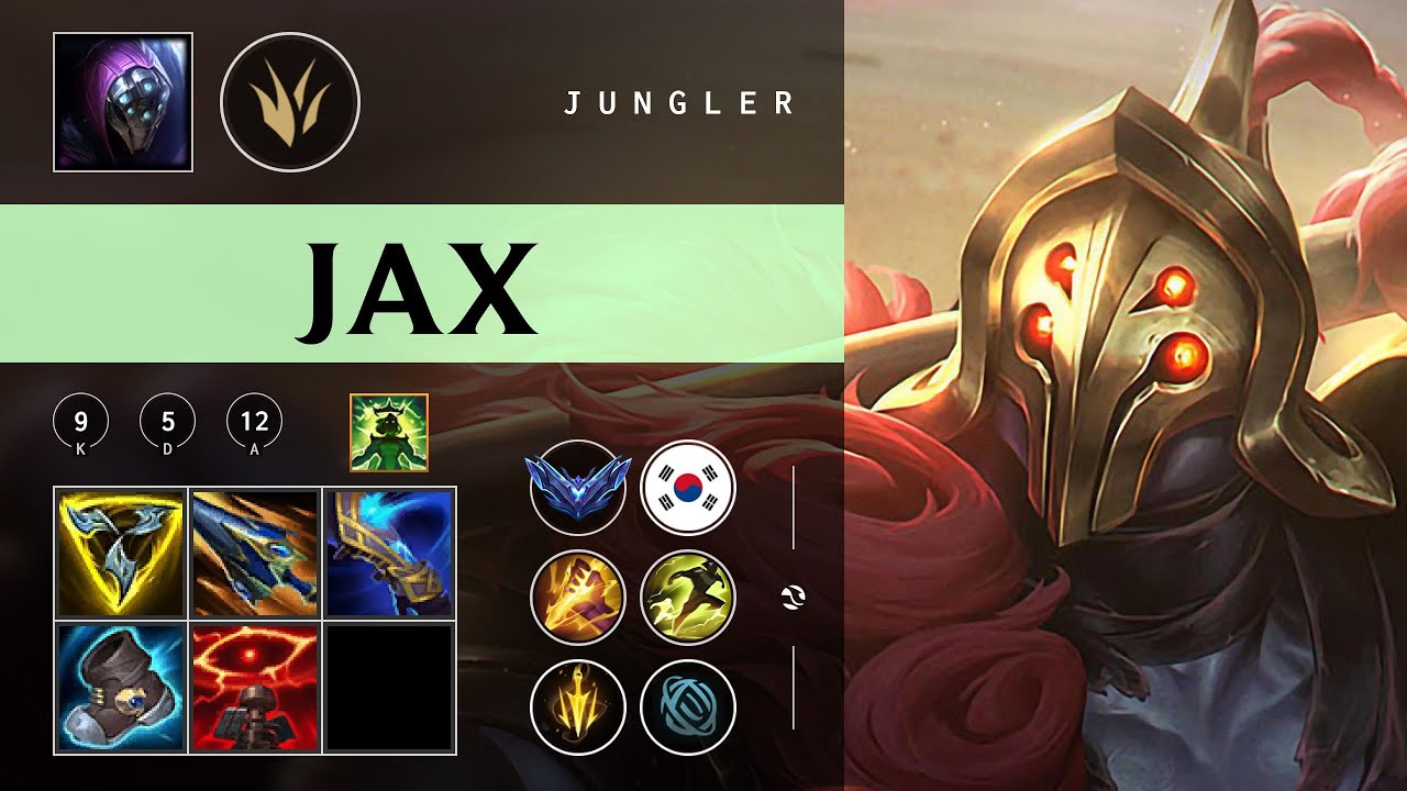 Jax Jungle vs Xin Zhao - KR Diamond Patch 26.01
