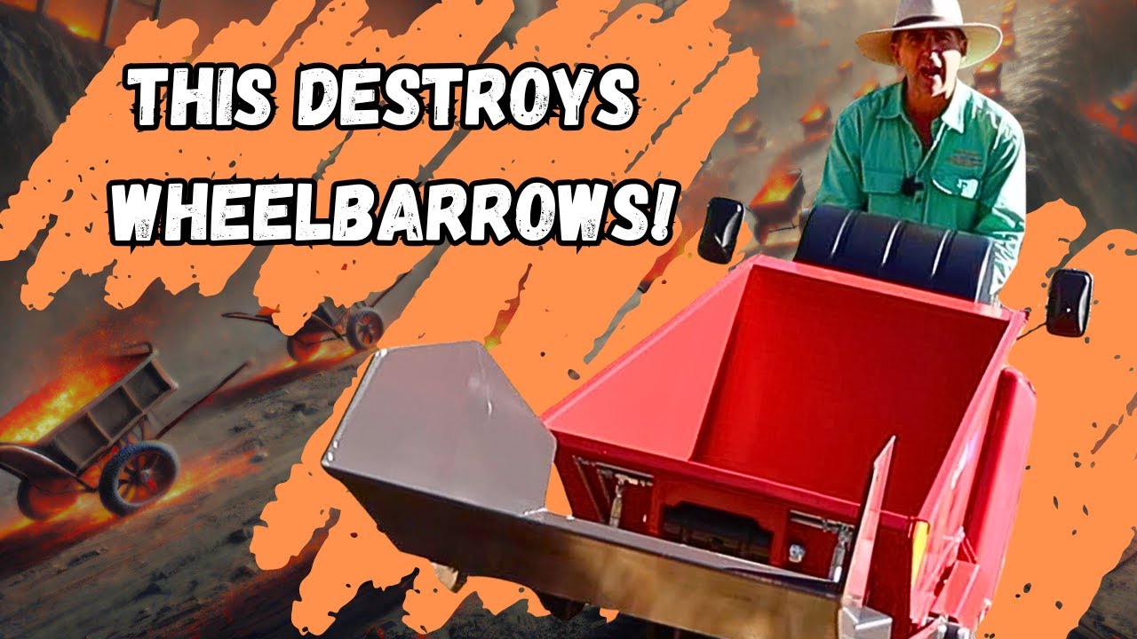 This Machine Destroys Wheelbarrows! UHI Self Loading Loader