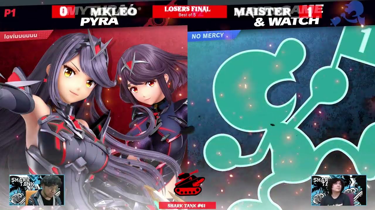 Shark Tank  #61 Losers Final LG  Maister (MR G&W) Vs LG MkLeo (Byleth, Pyra& Mythra) SSBU Tournament