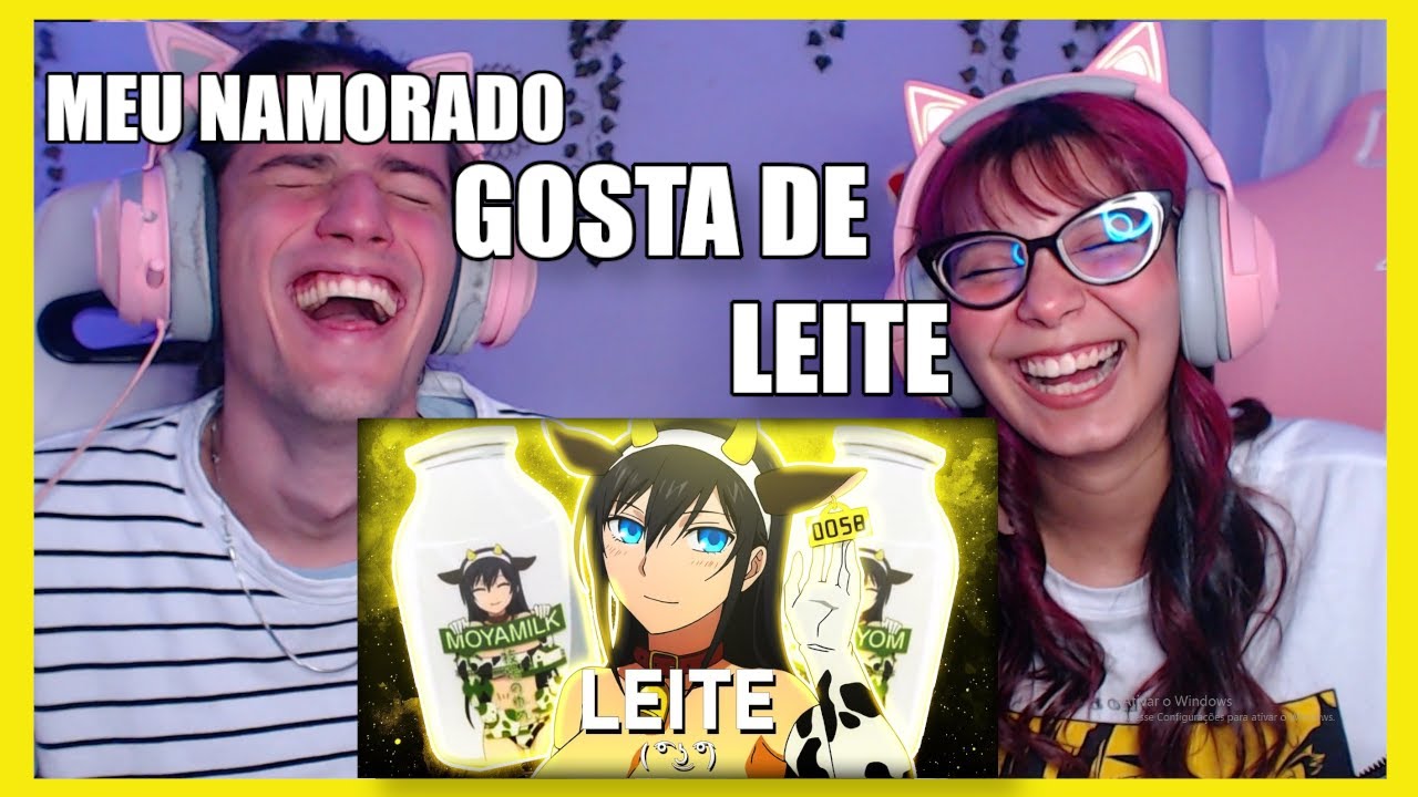 REAGINDO A LEITE ( ͡° ͜ʖ ͡°) - ZUEIRA ANIME