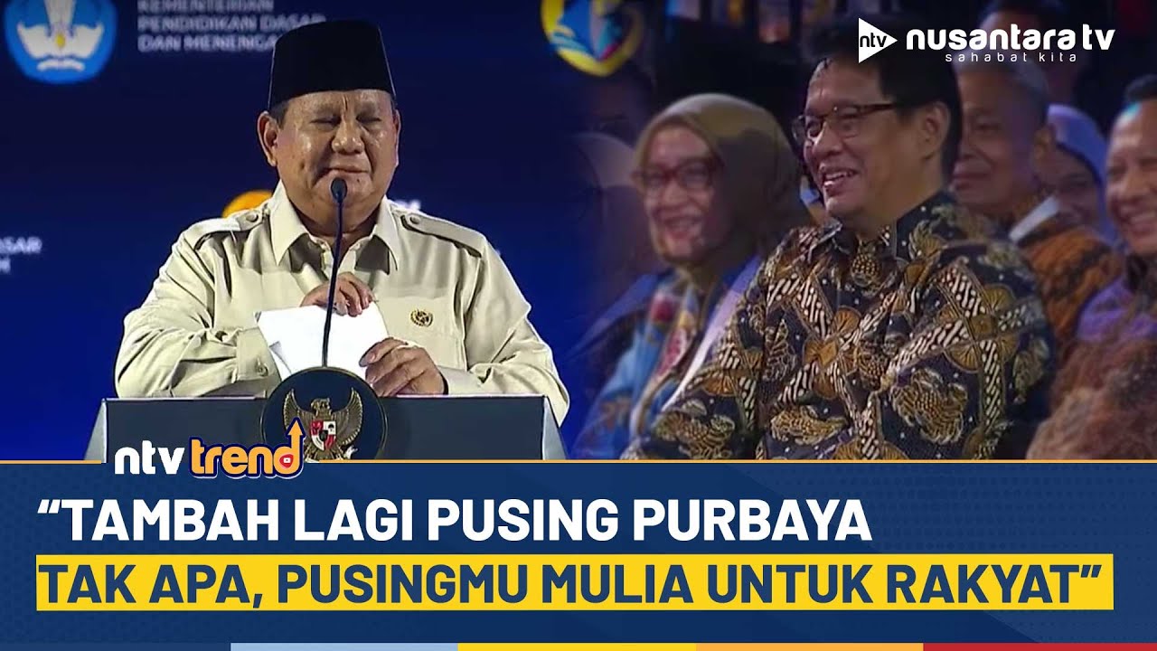 Presiden Prabowo Minta Purbaya Tambah Anggaran: “Pusingmu Mulia untuk Rakyat, Belum Botak Kau..”