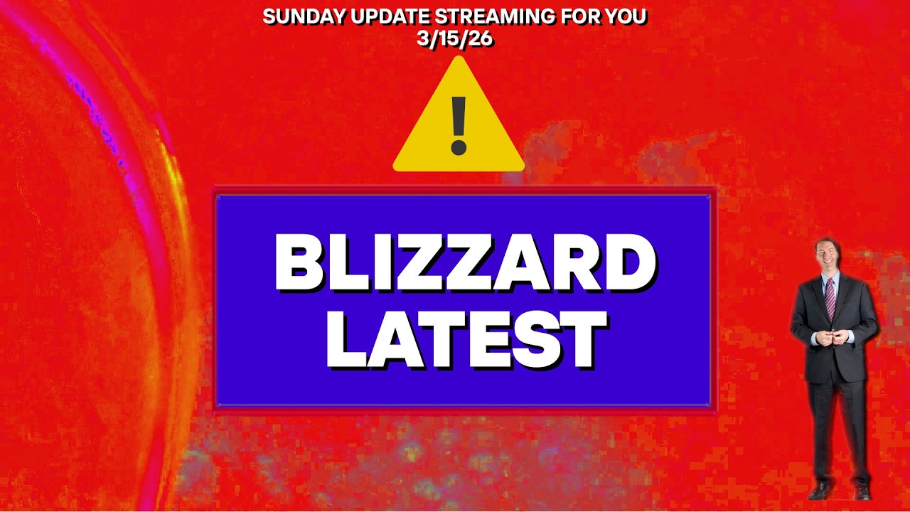 SUNDAY LIVE STREAM -  BLIZZARD - RIGHT NOW + UPDATES