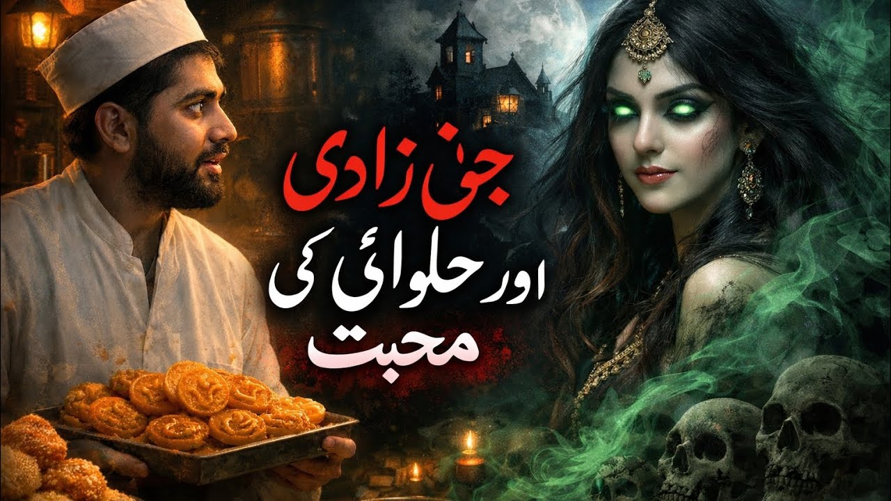 Jinzadi Ka Pyar | Halwai Ki Zindagi Badal Gayi | Urdu horror story | Sarmaya e Dastan 
