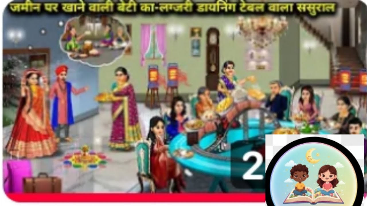Jameen per khana khane wali beti ka luxury dining table wala sasural