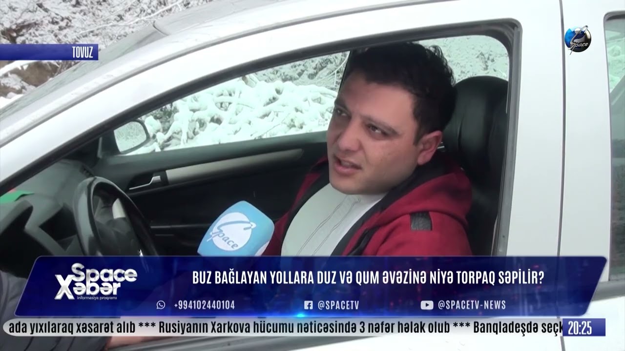 Tovuzda buz bağlayan yollara duz və qum əvəzinə niyə torpaq səpilir